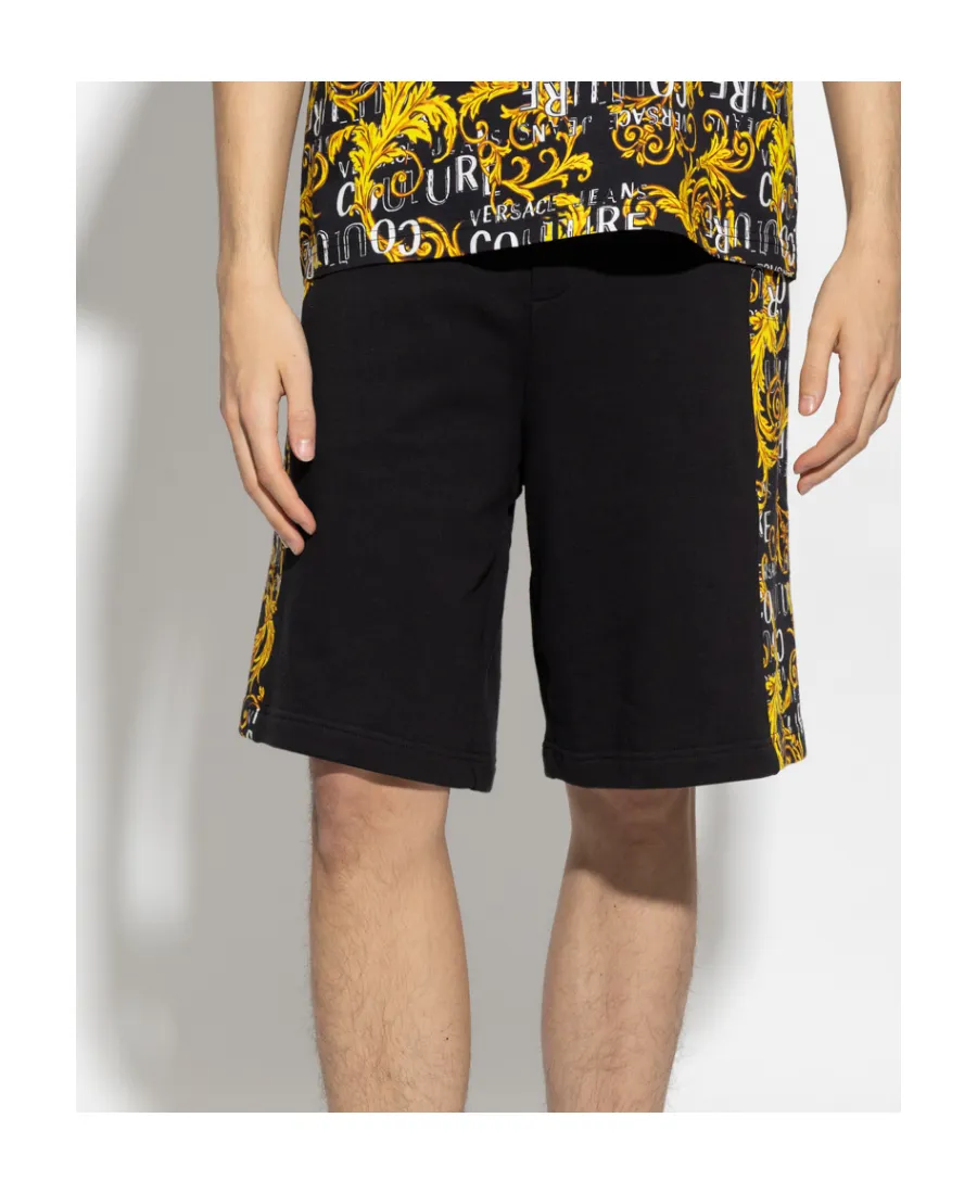 Versace Jeans Couture Drawstring Bermuda Shorts