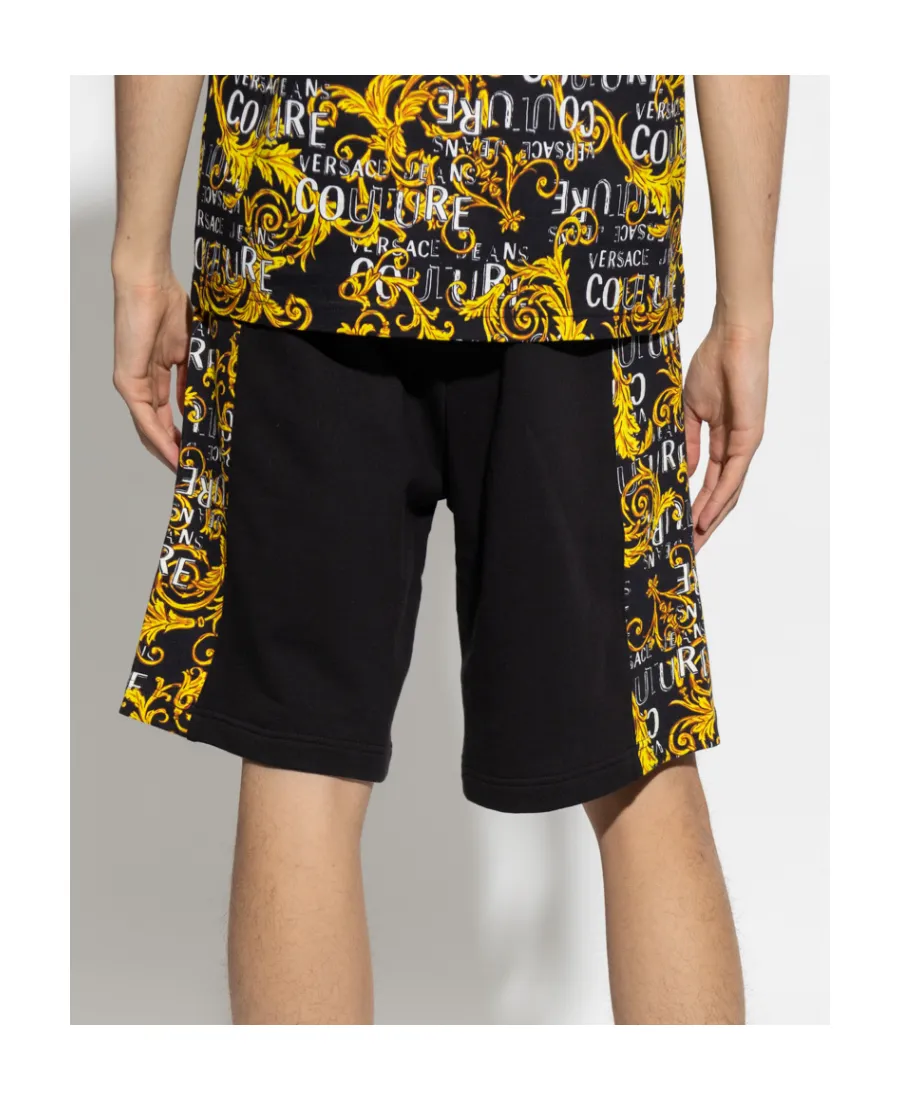 Versace Jeans Couture Drawstring Bermuda Shorts