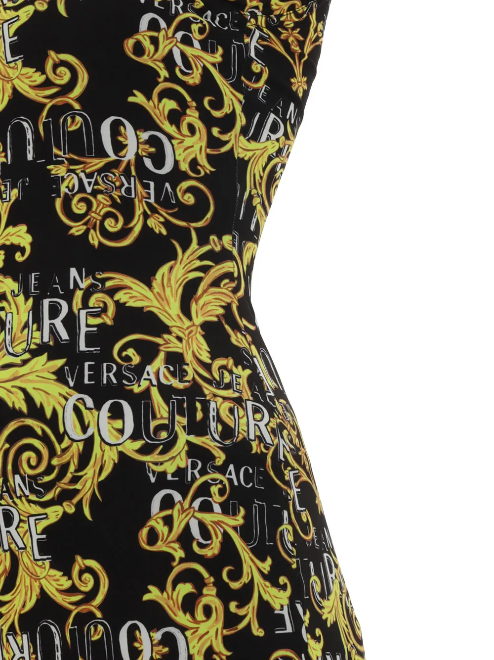 Logo-Print Midi Dress