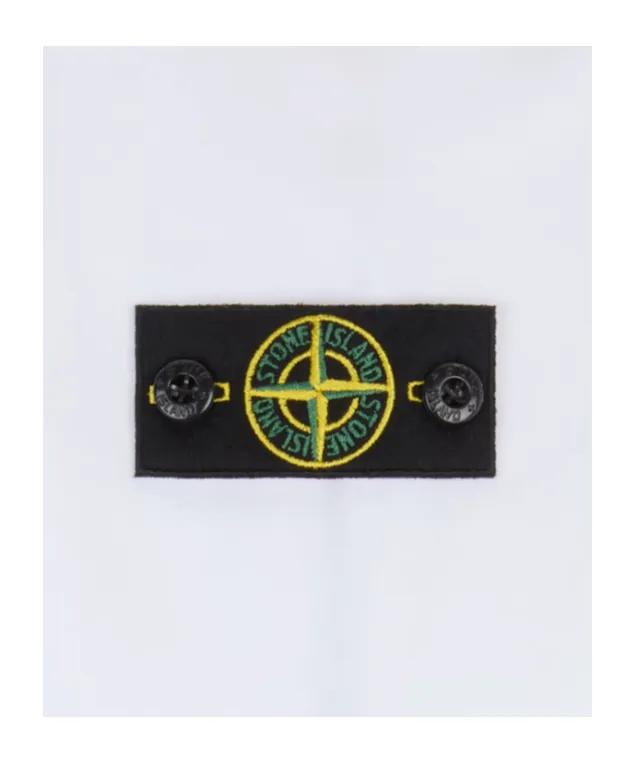 Stone Island Junior Compass Patch Zip-Up Hoodie