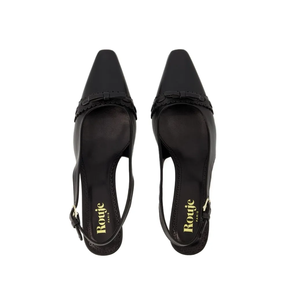 Pointed High-Heeled Sandals