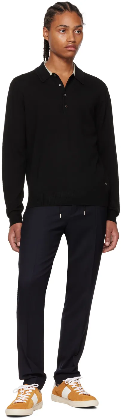Drawstring Tapered Leg Trousers