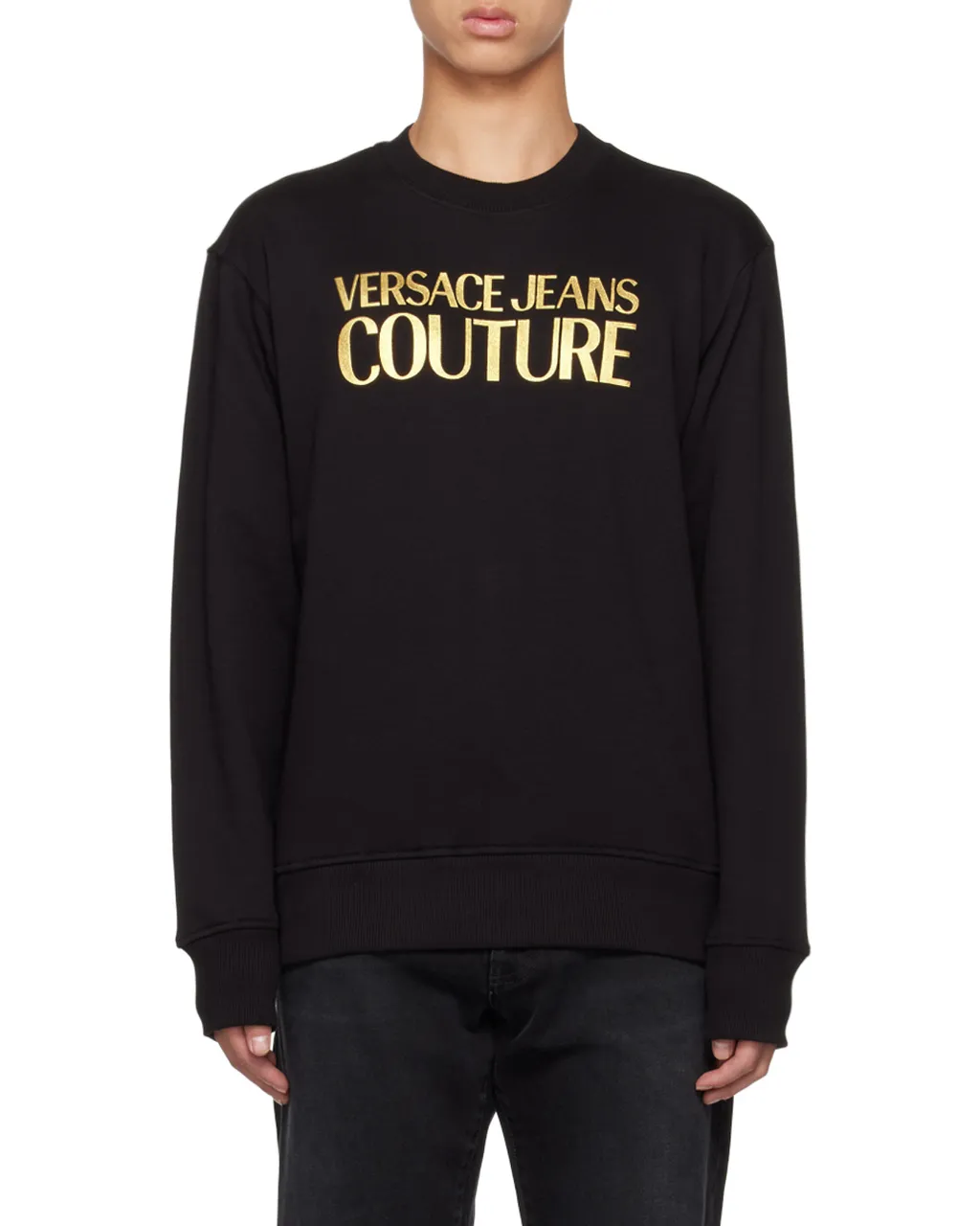 Logo-Print Crew Neck Sweatshirt
