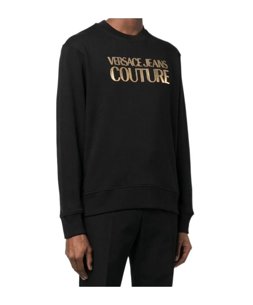 Logo-Print Crew Neck Sweatshirt