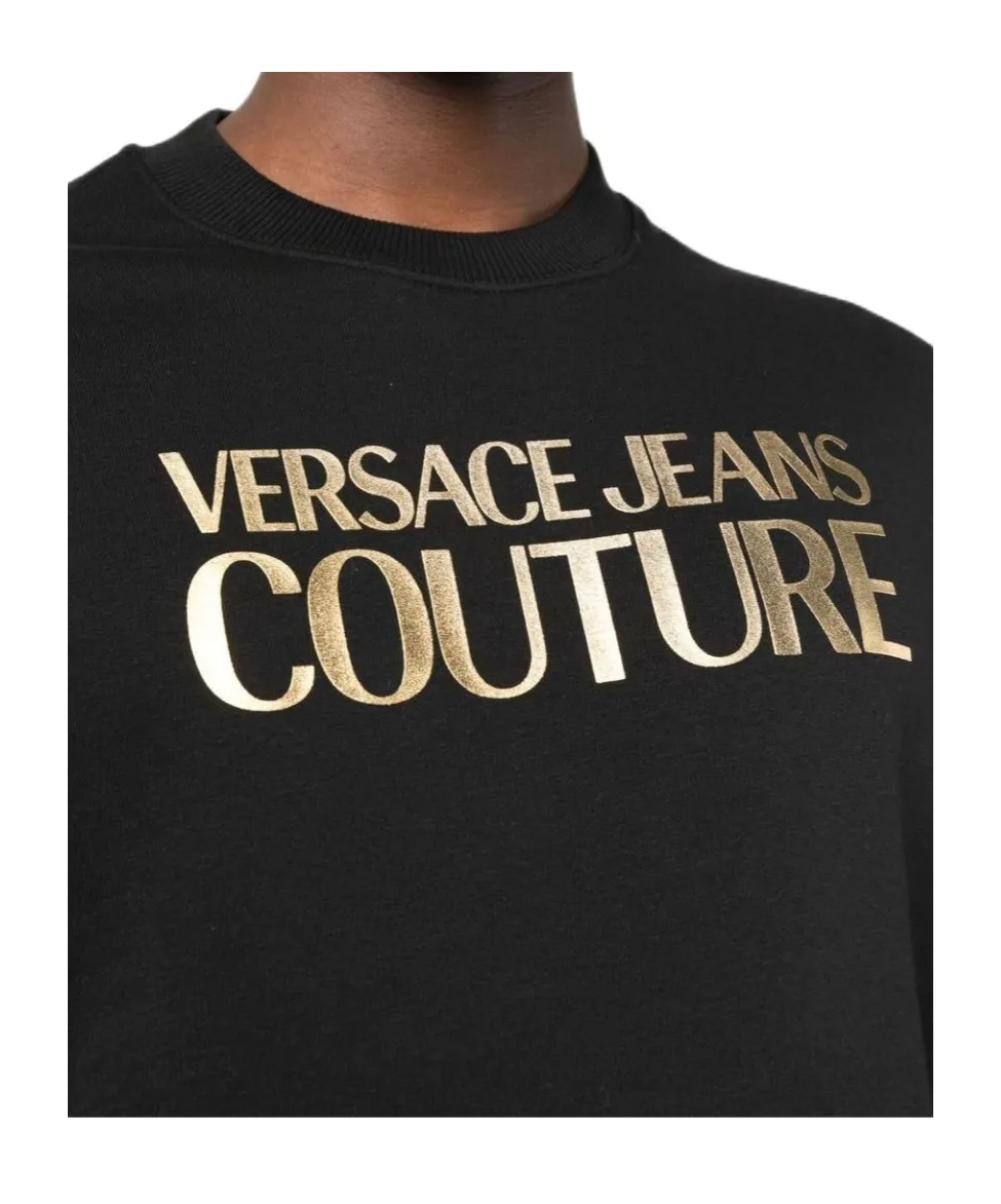Logo-Print Crew Neck Sweatshirt