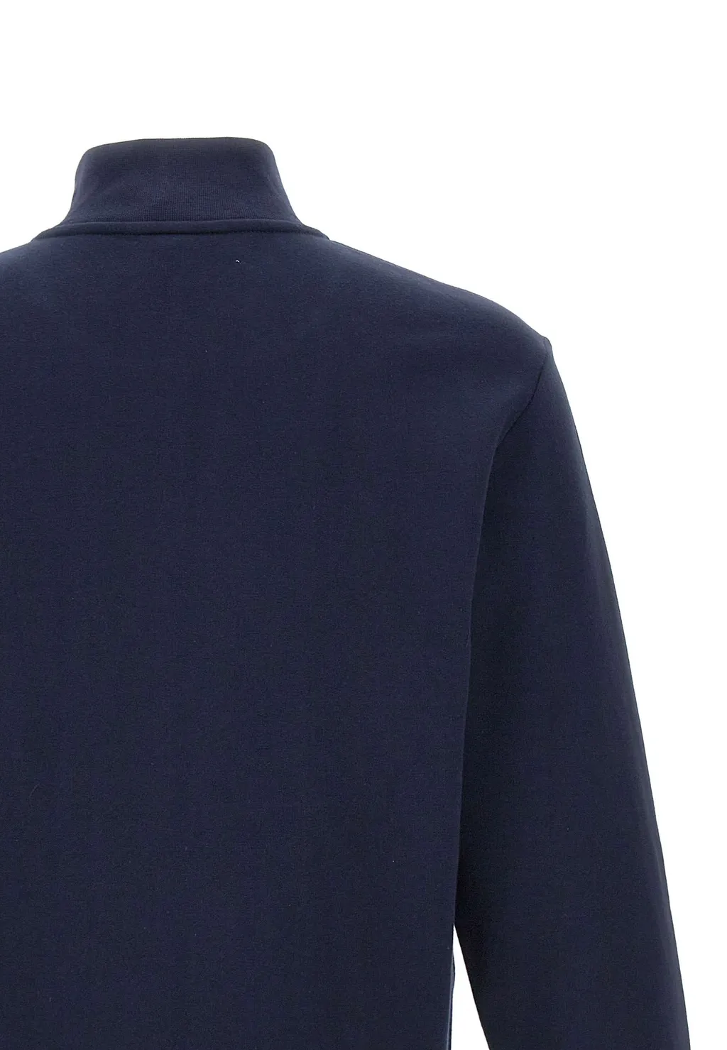 Lacoste Zip-Up High Neck Fleece Sweatshirt