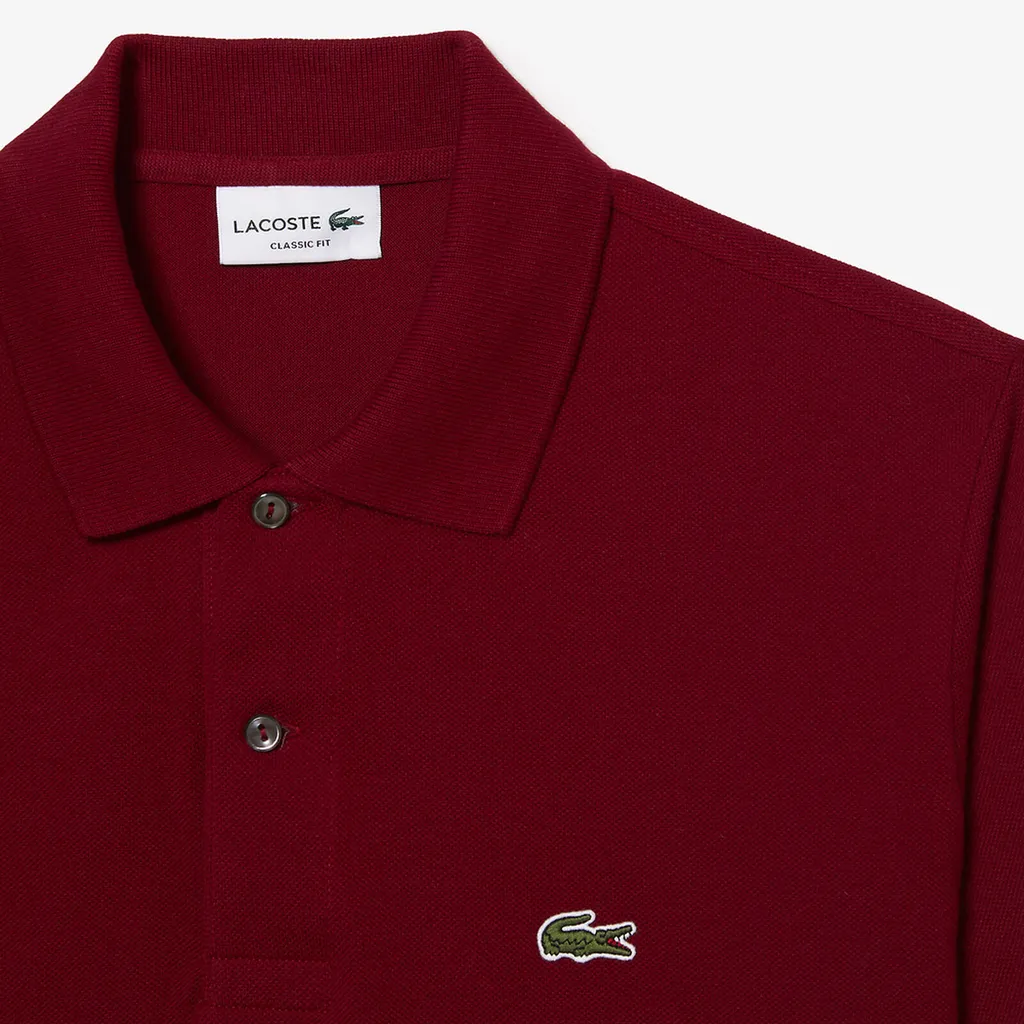 Logo-Patch Piqué Polo Shirt