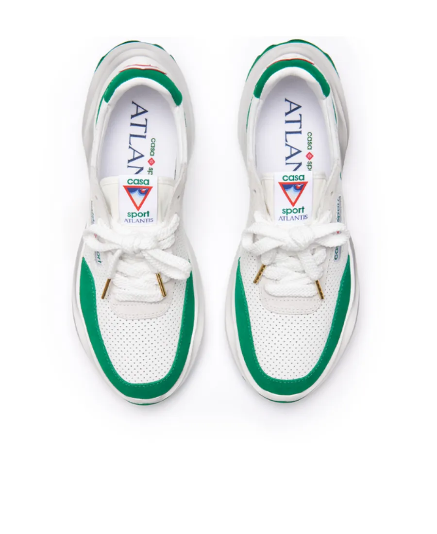 Atlantis Perforated Lace-Up Sneakers