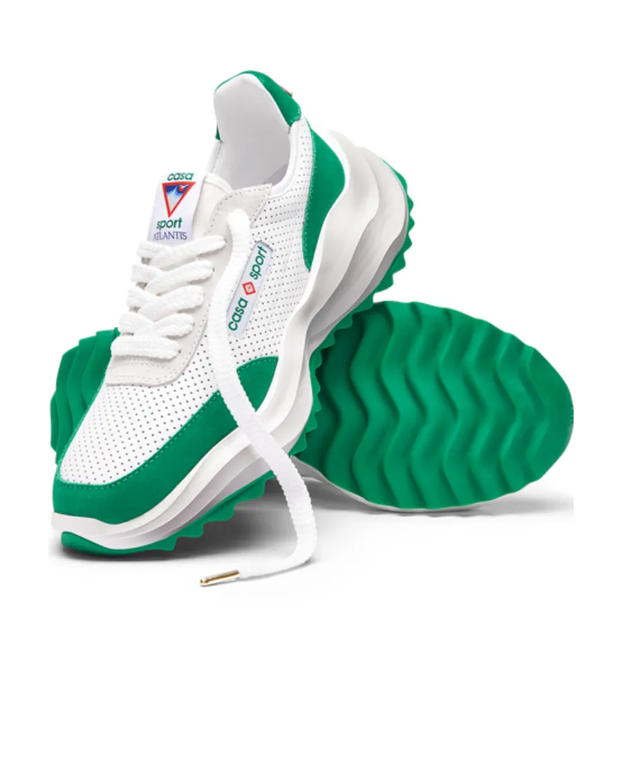 Atlantis Perforated Lace-Up Sneakers