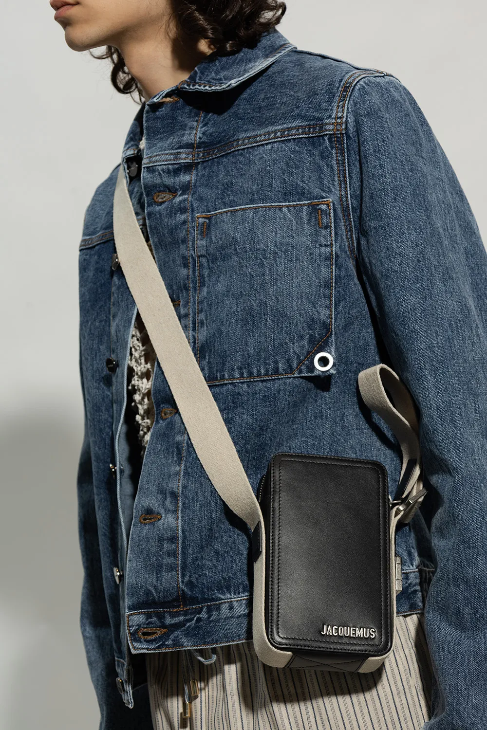 Le Cuerda Leather Messenger Bag