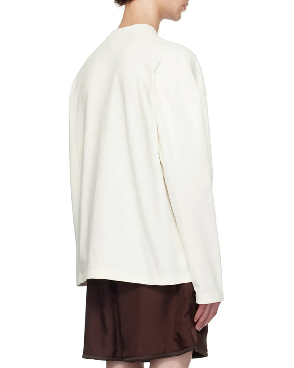 Jil Sander Logo Printed Crewneck Sweatshirt