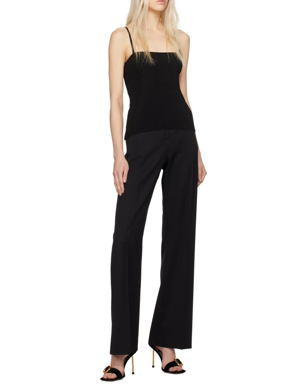 Jacquemus Ribbed Singlet Top