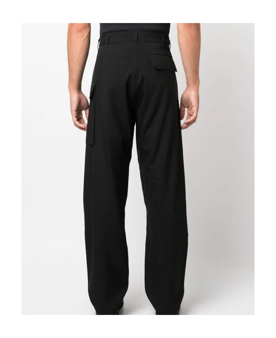 Marni High-Waist Straight-Leg Trousers
