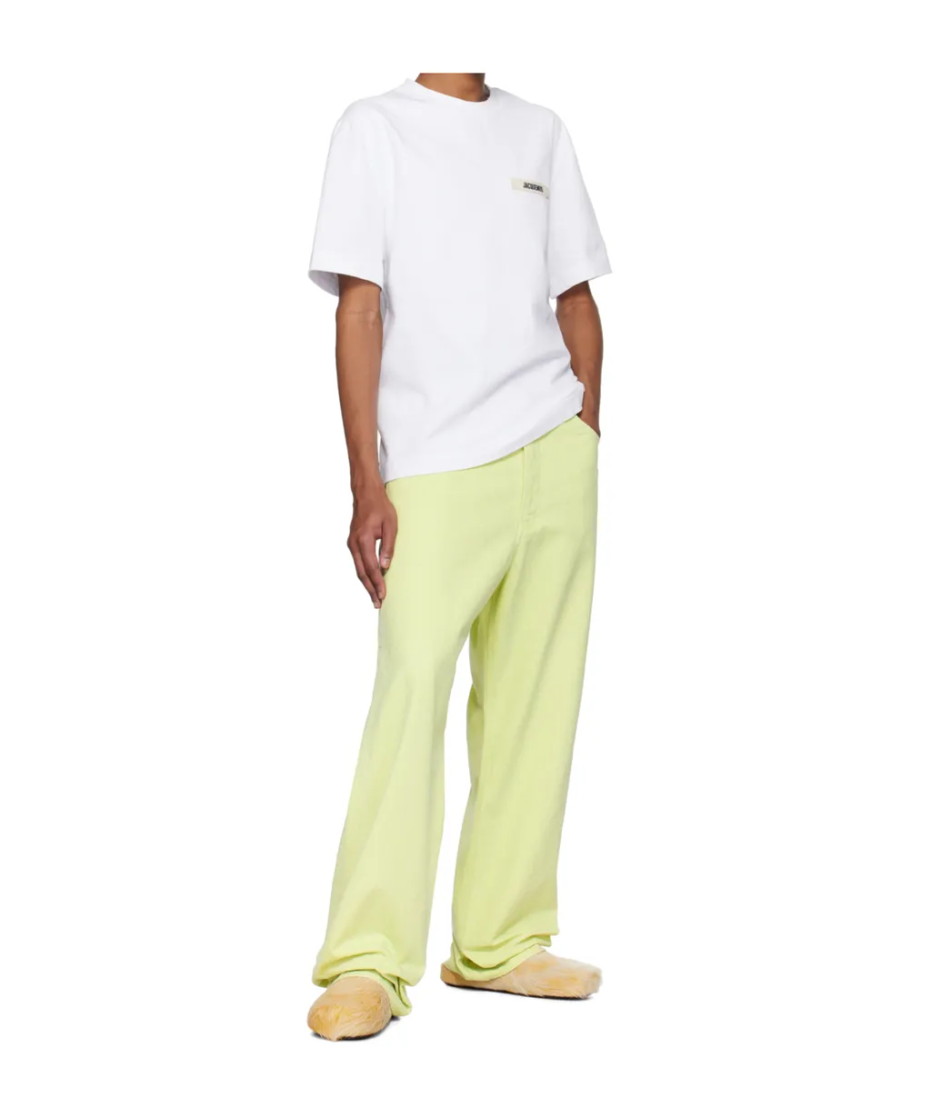 Jacquemus Logo Embroidered Crewneck T-Shirt