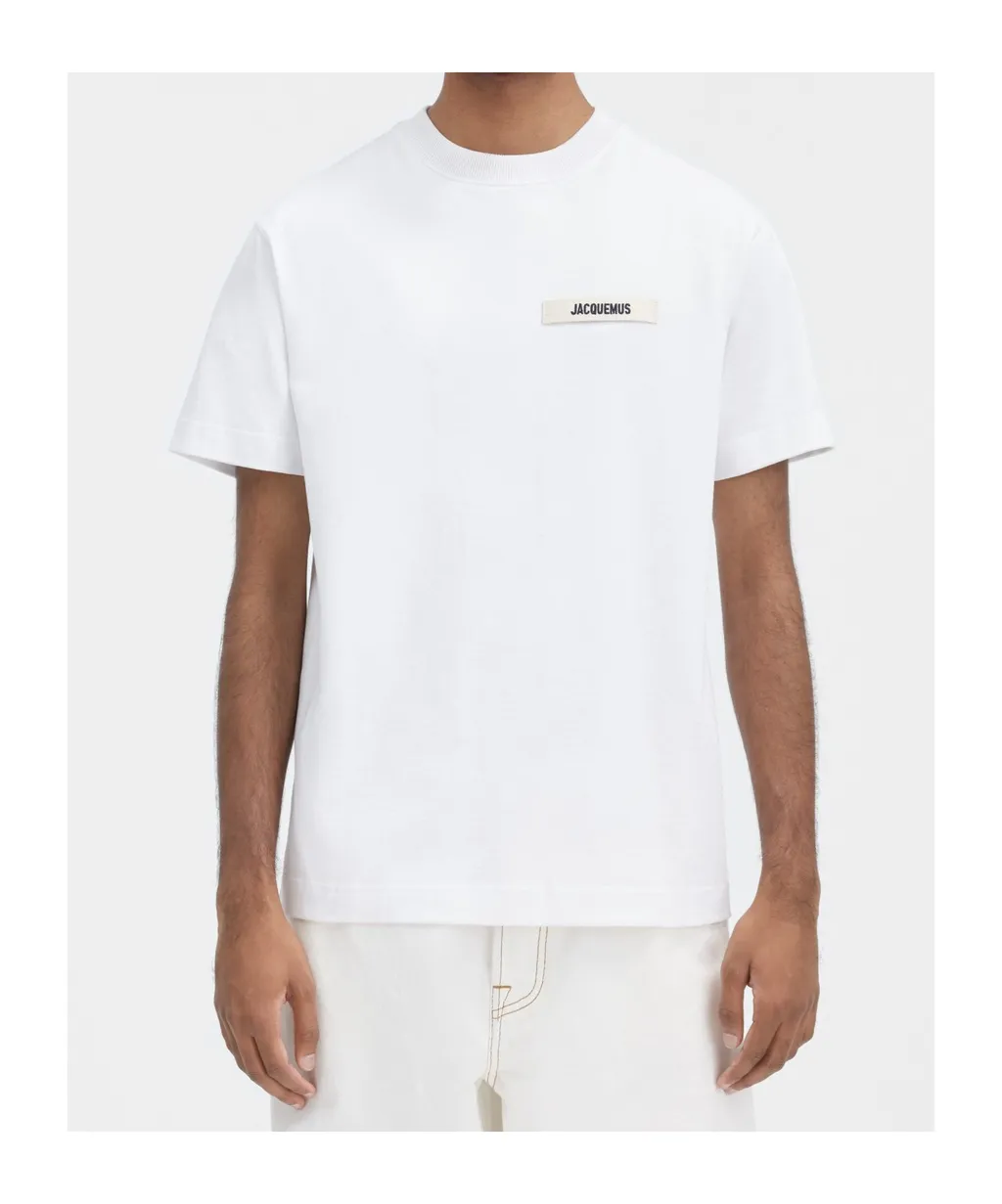 Jacquemus Logo Embroidered Crewneck T-Shirt