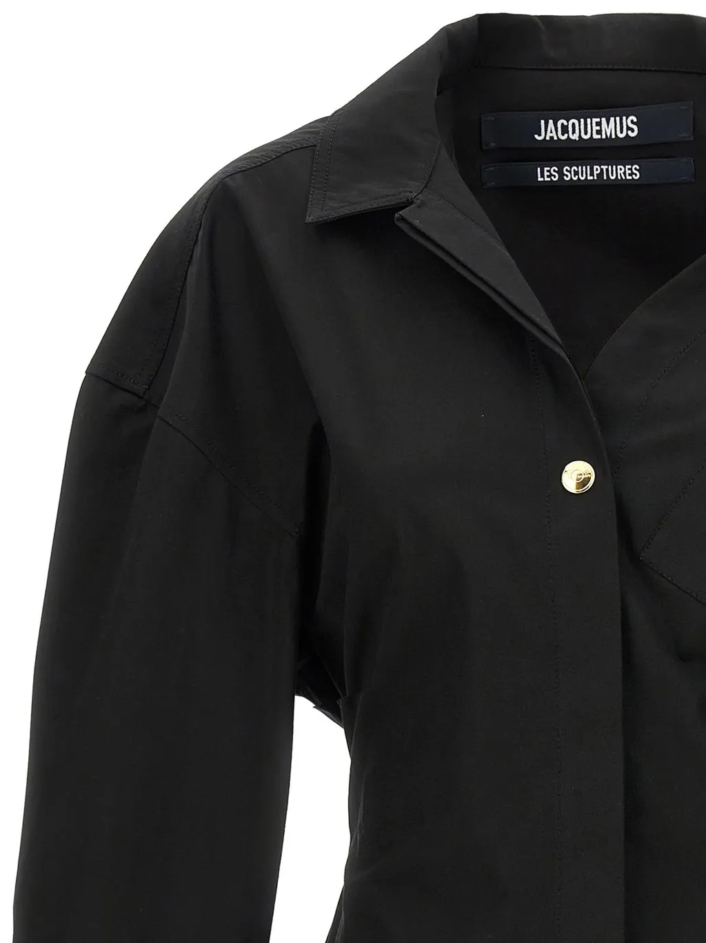 Jacquemus Asymmetric Mini Shirt Dress