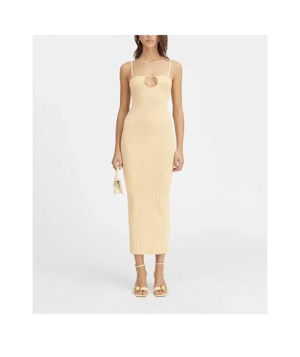 Jacquemus Knitted Lingerie Dress