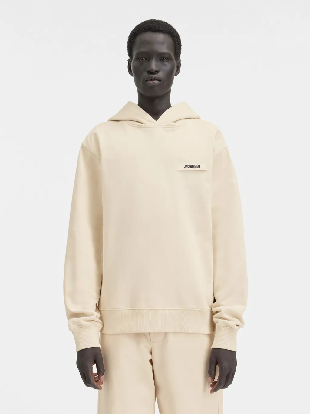 Jacquemus Typo Drawstring Hoodie