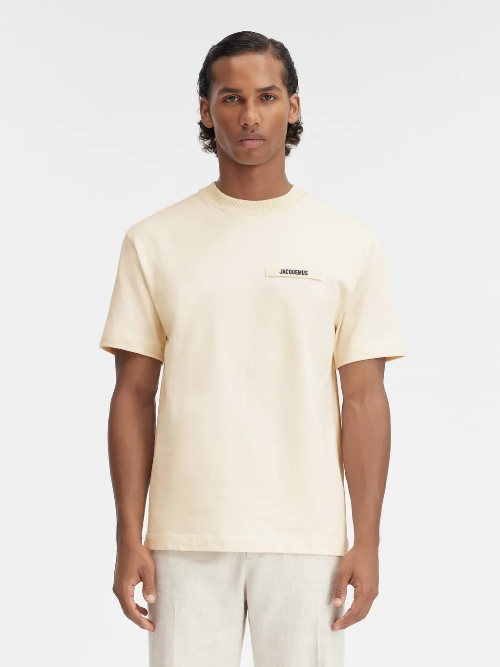 Jacquemus Logo Embroidered Crewneck T-Shirt