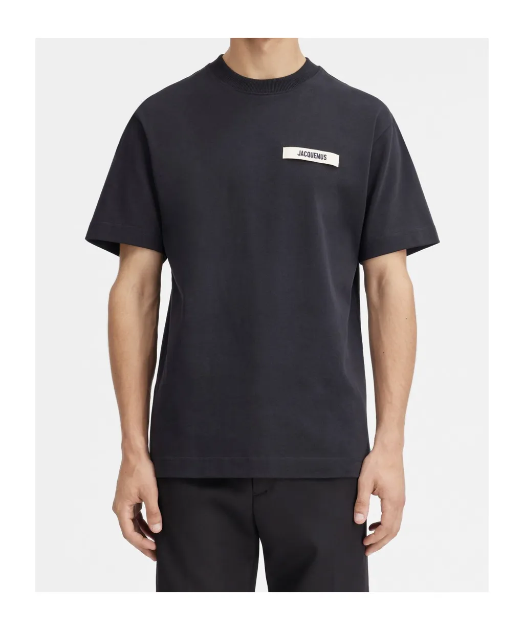 Jacquemus Logo Embroidered Crewneck T-Shirt