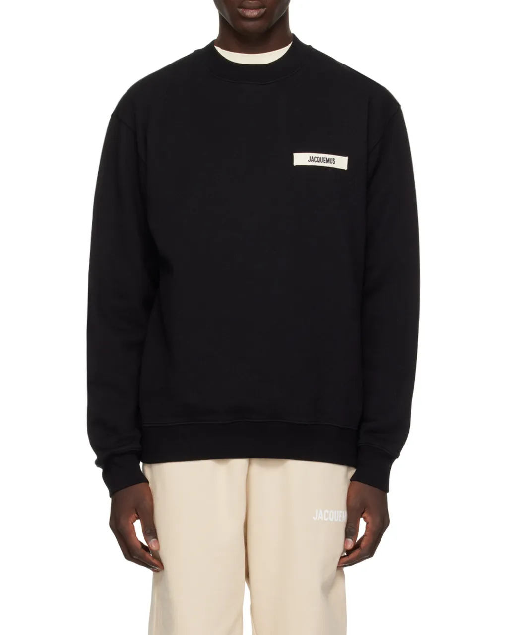 Logo-Appliqué Jersey Sweatshirt