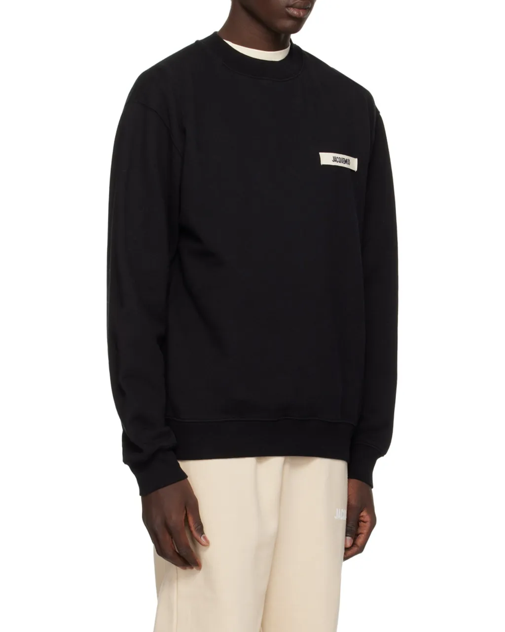 Logo-Appliqué Jersey Sweatshirt