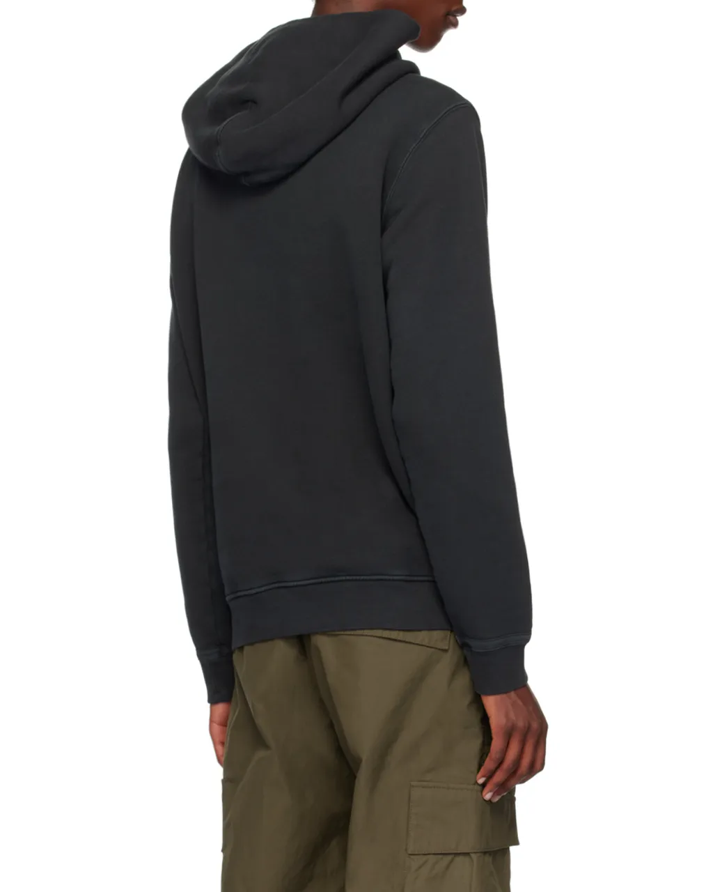 Stone Island Long-Sleeved Compass Patch Hoodie