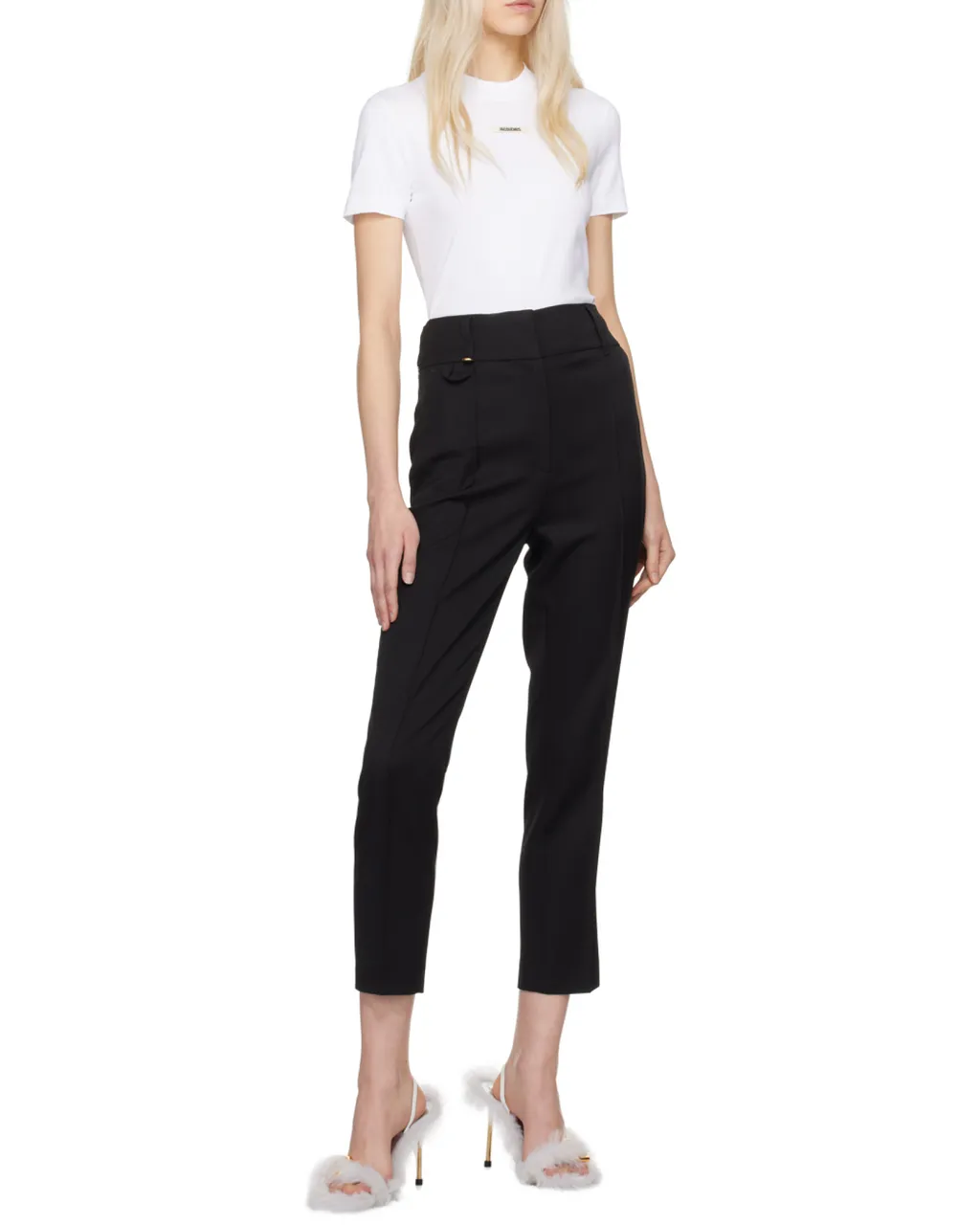 Jacquemus Grosgrain Logo T-Shirt