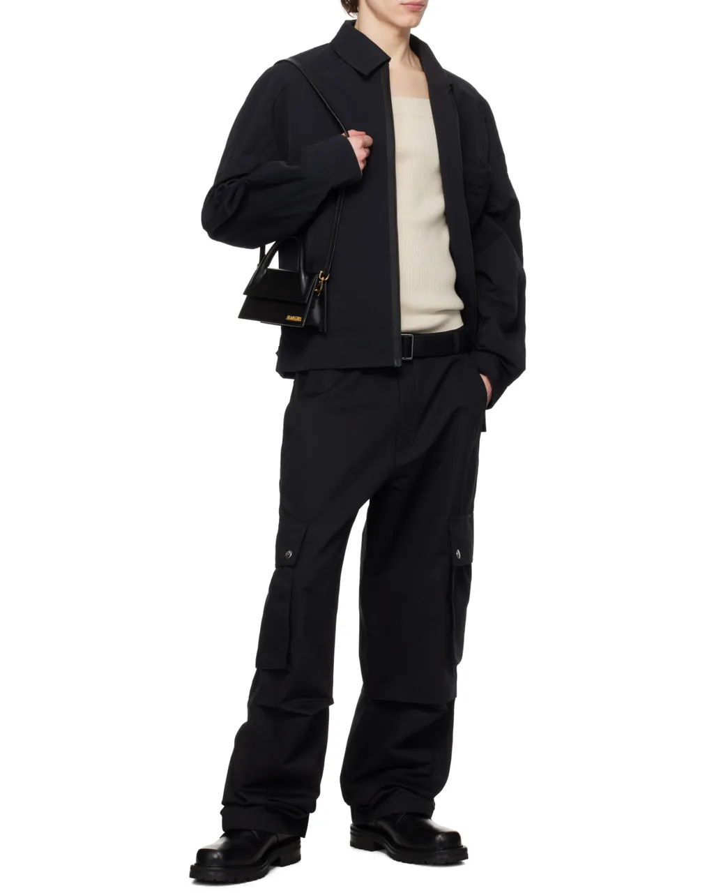 Jacquemus Grosgrain Bomber Jacket