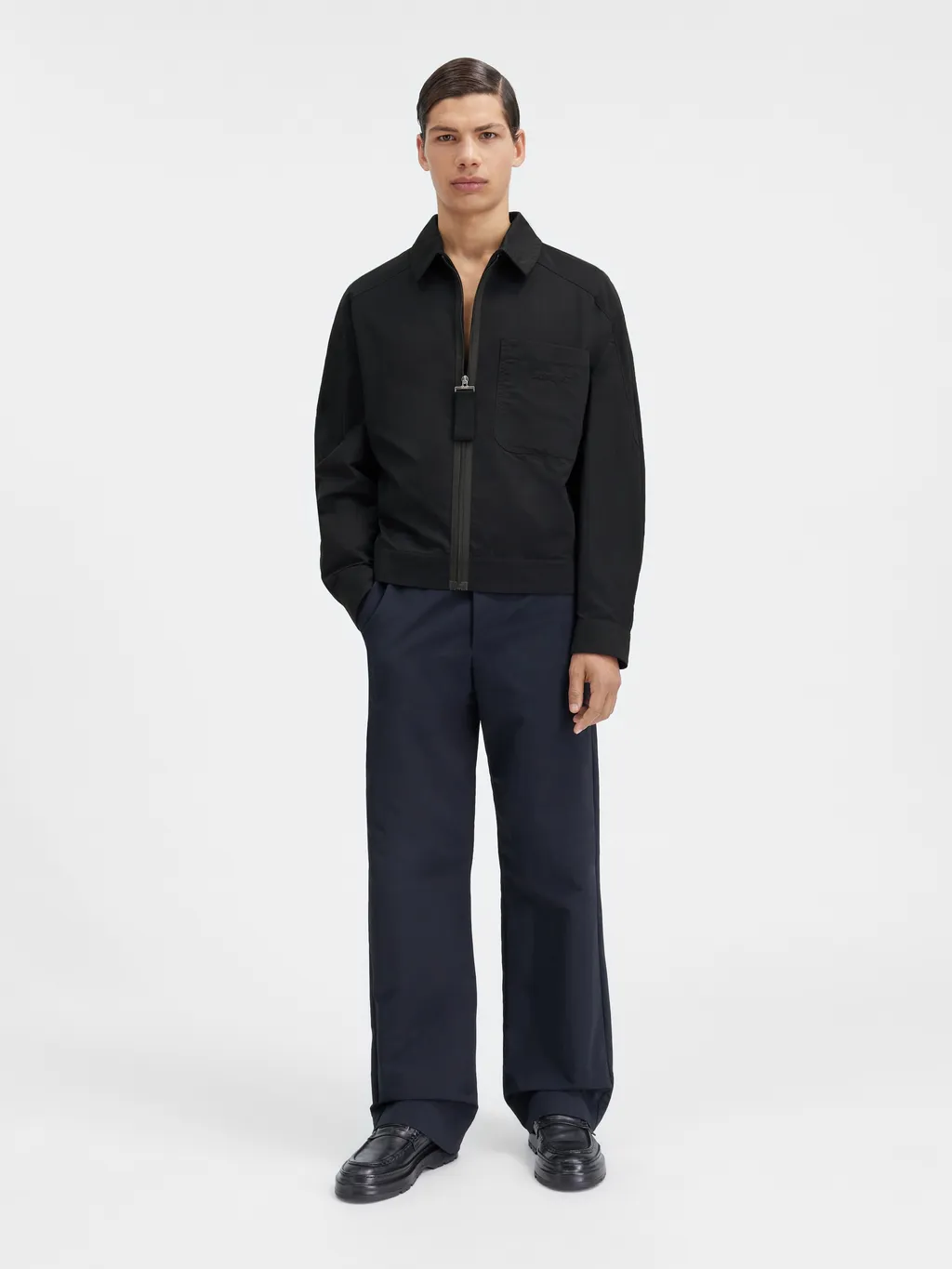 Jacquemus Grosgrain Bomber Jacket