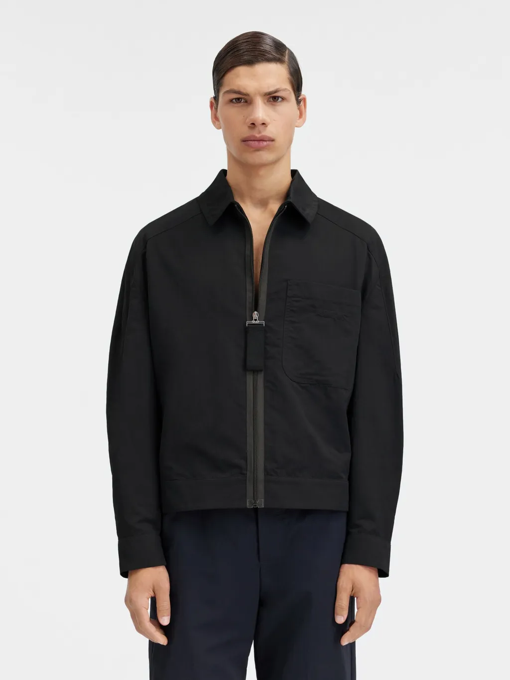 Jacquemus Grosgrain Bomber Jacket