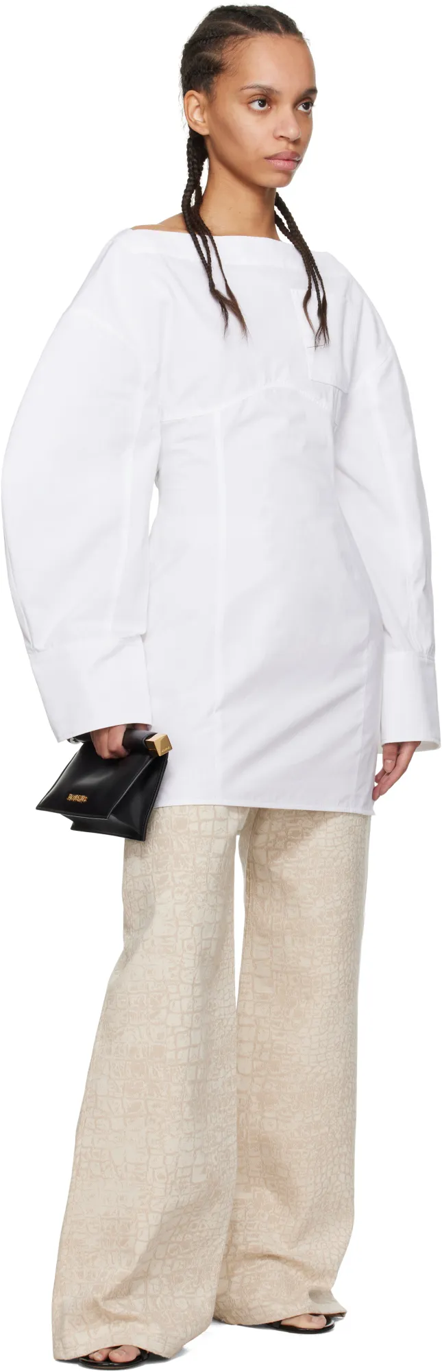 Jacquemus The Small Rond Carré Clutch Bag