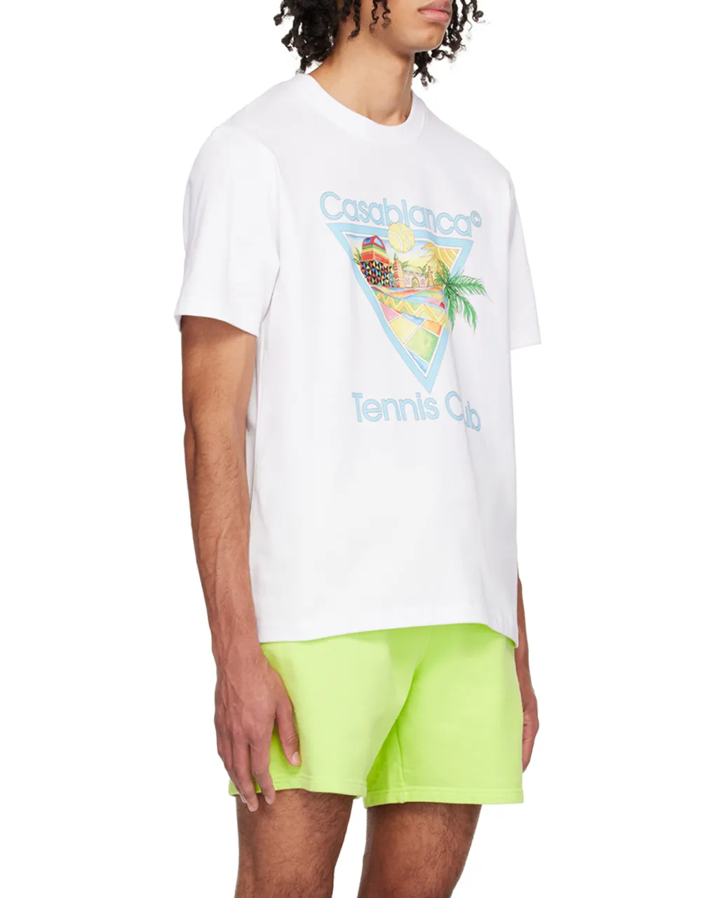 Casablanca Afro Cubism Tennis Club T-Shirt