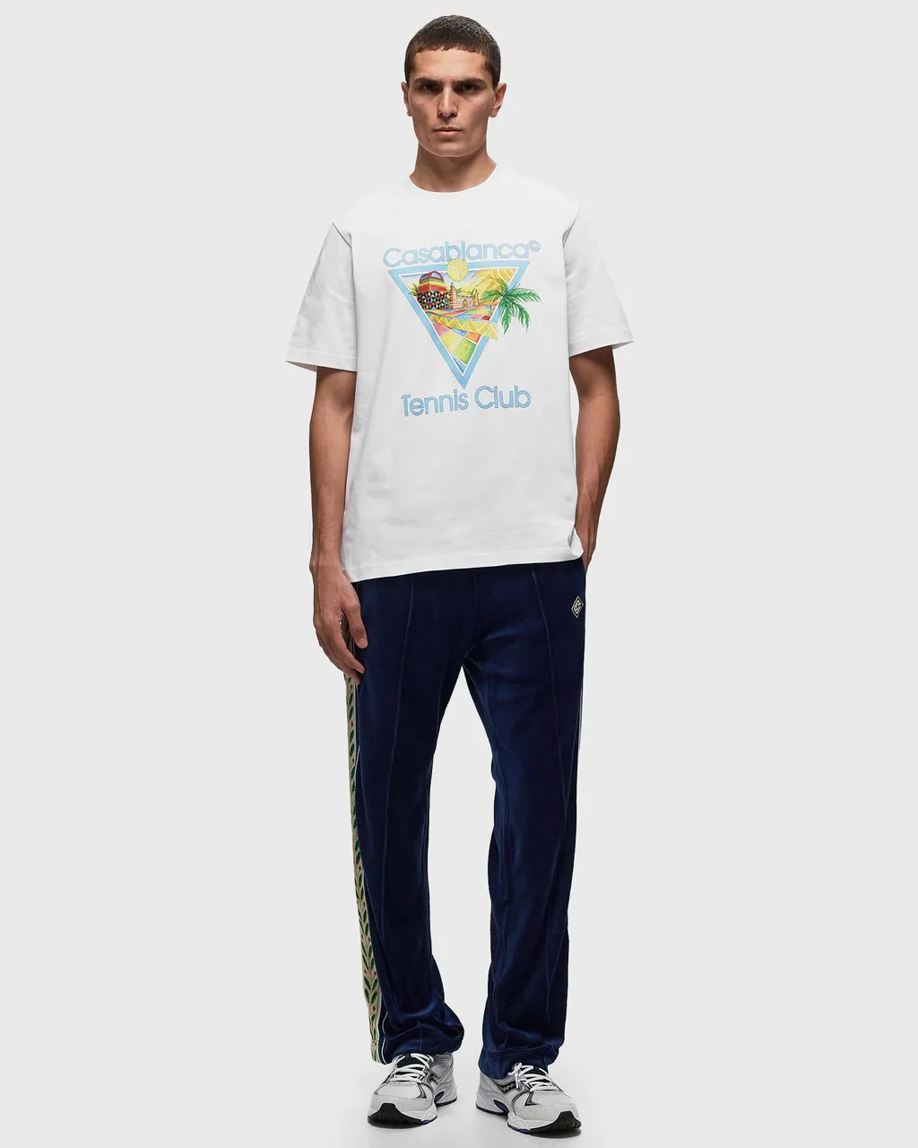 Casablanca Afro Cubism Tennis Club T-Shirt