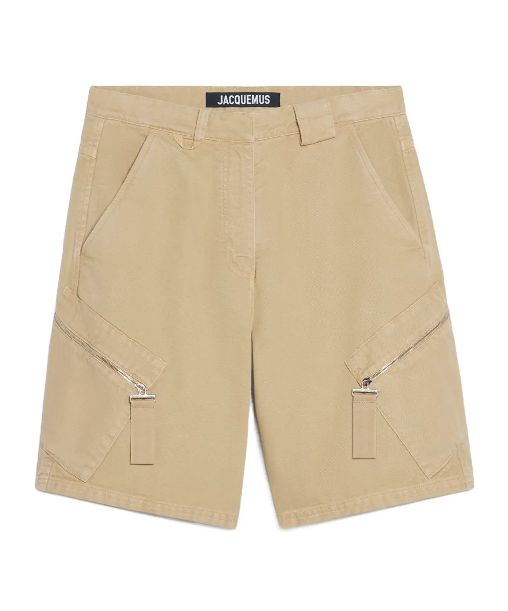 Jacquemus Zipped Cargo Shorts