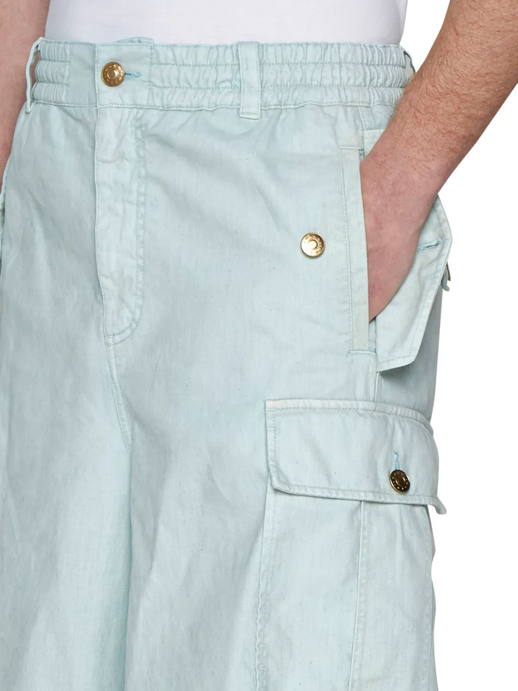Marni Wide-Leg Cargo Pants