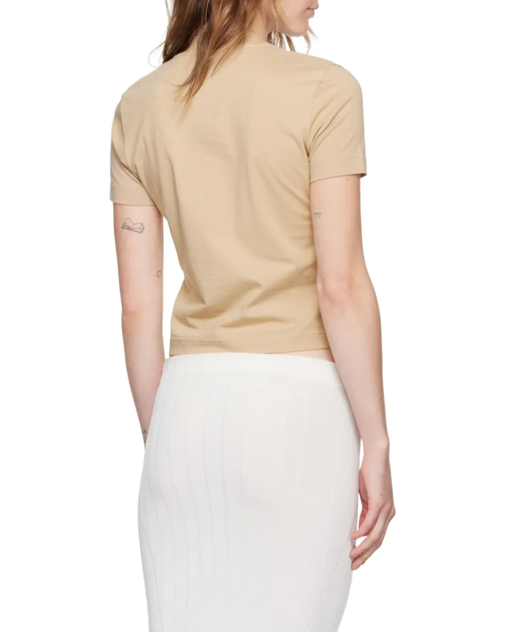 Jacquemus Grosgrain Logo Short-Sleeve T-Shirt