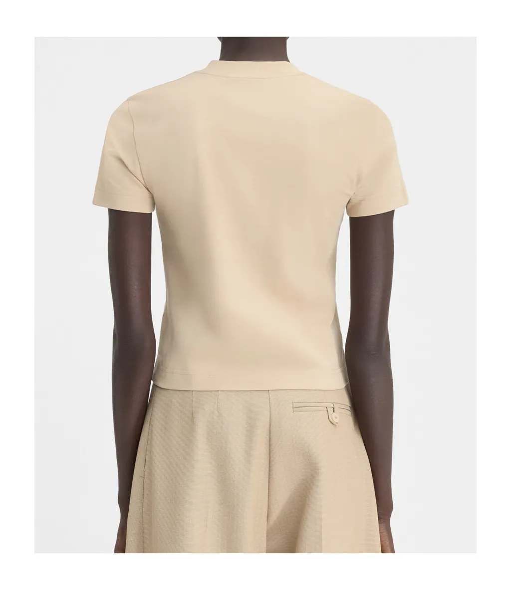 Jacquemus Grosgrain Logo Short-Sleeve T-Shirt