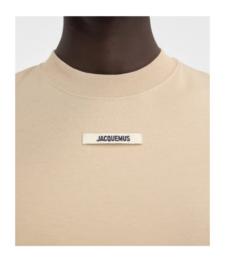 Jacquemus Grosgrain Logo Short-Sleeve T-Shirt