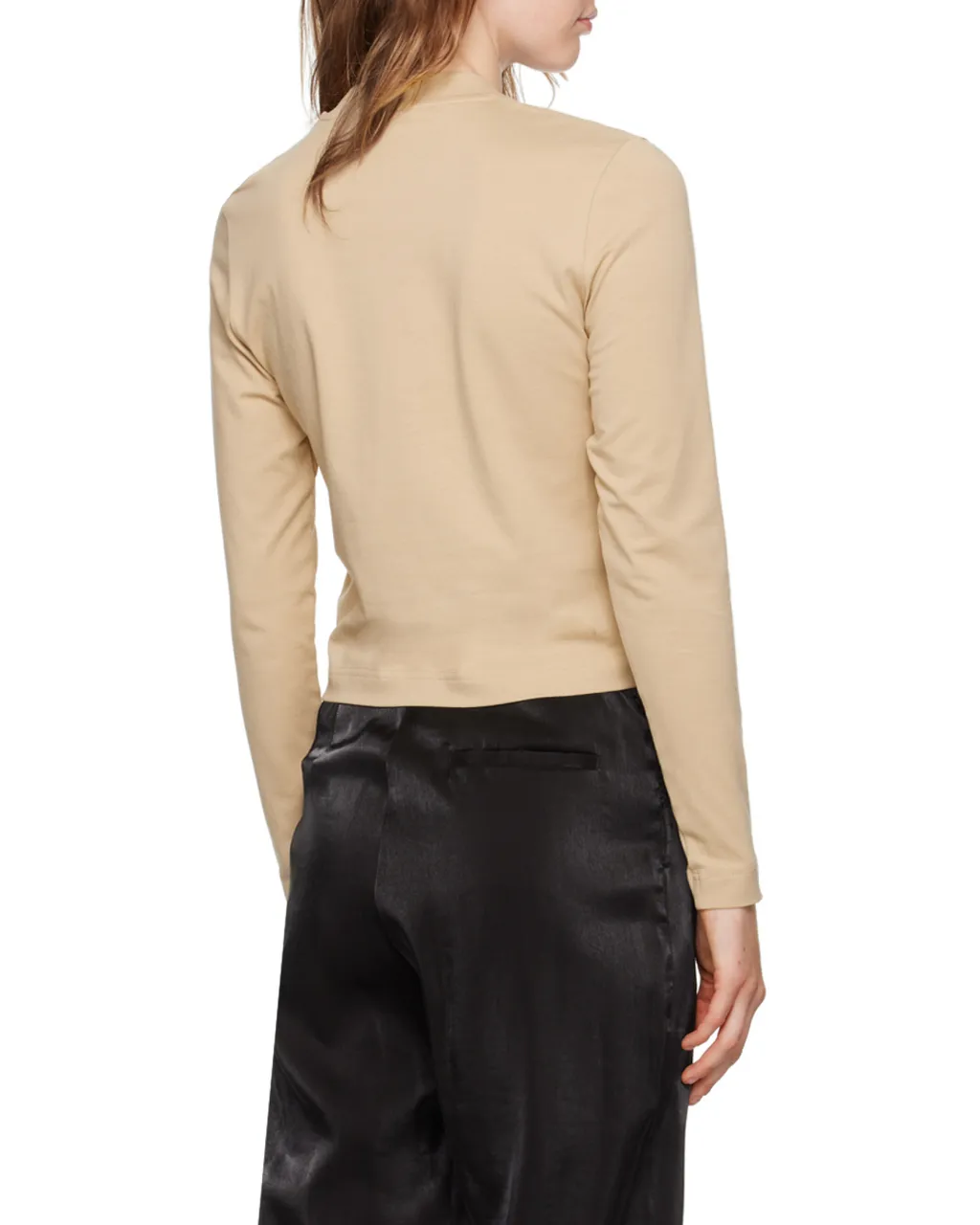 Jacquemus Logo Patch Long-Sleeve Top