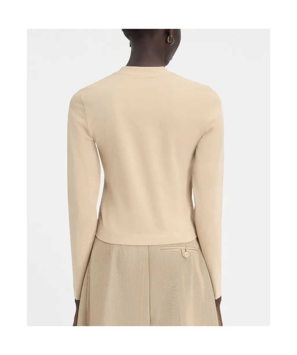 Jacquemus Logo Patch Long-Sleeve Top