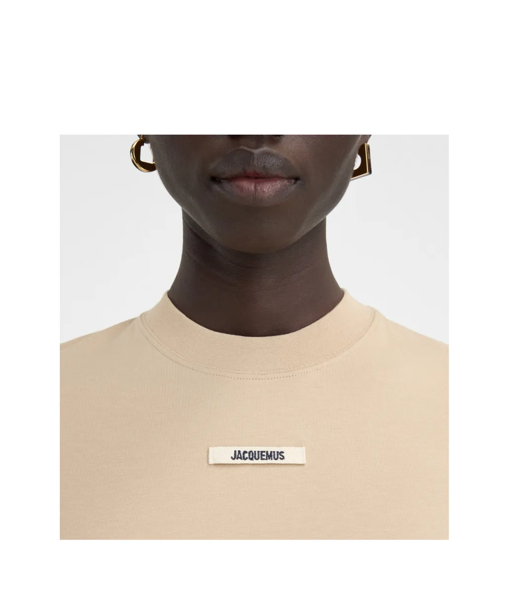 Jacquemus Logo Patch Long-Sleeve Top