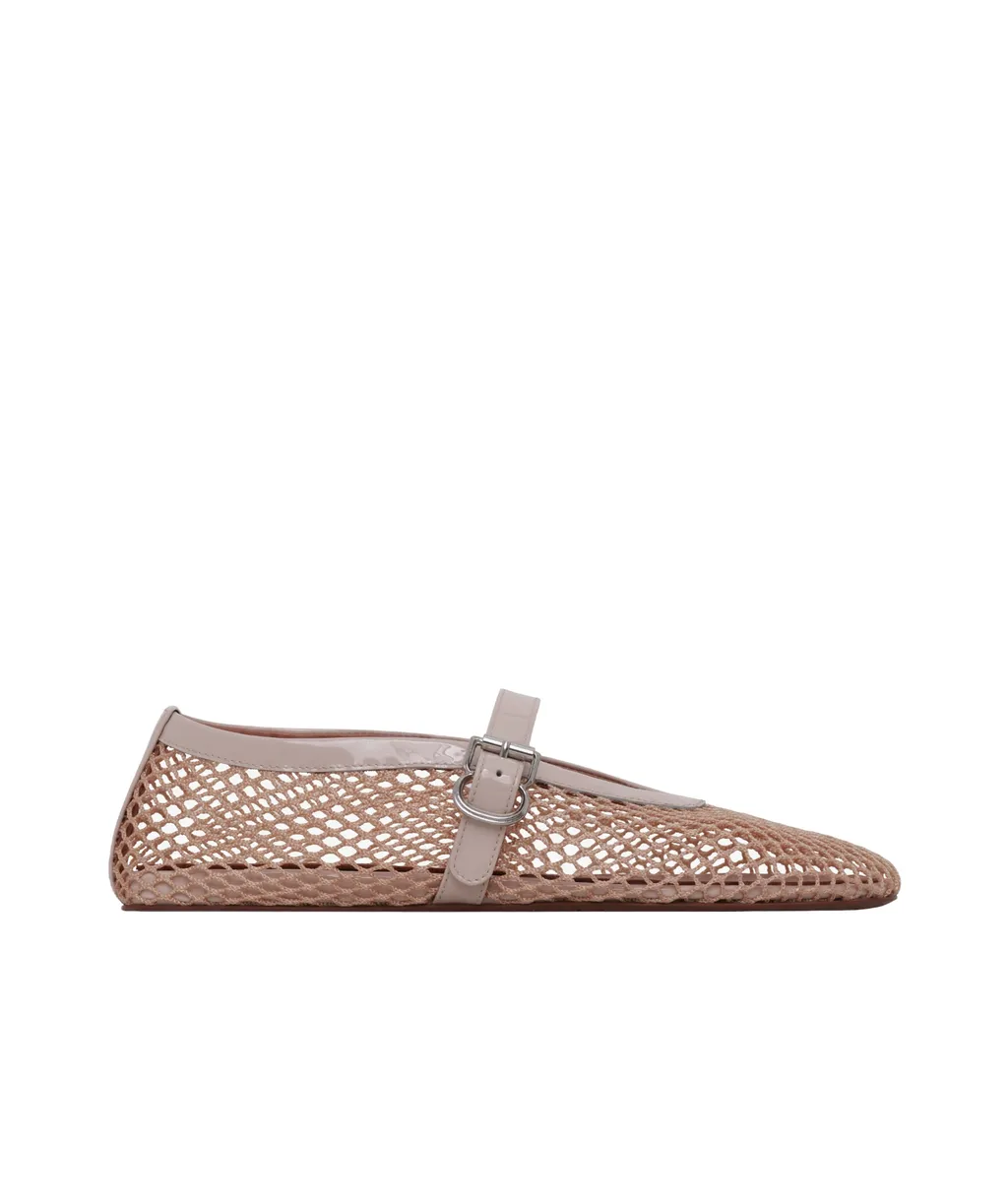 AlaÏA Fishnet Ballet Flats