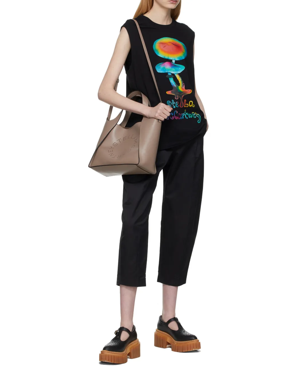 Stella Mccartney Logo Detailed Crossbody Bag
