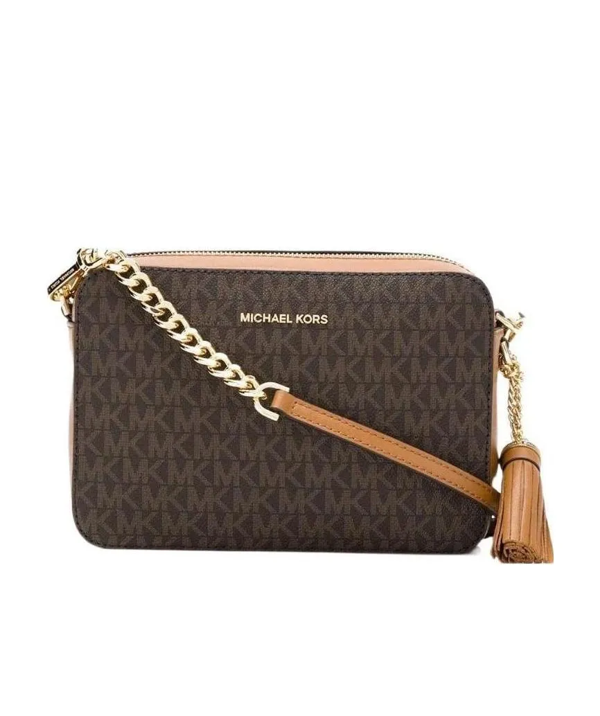 Michael Michael Kors Ginny Medium Monogram Crossbody Bag