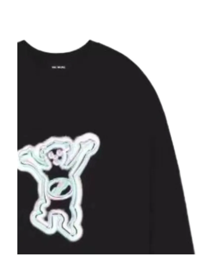 Graphic-Print Long-Sleeve T-Shirt