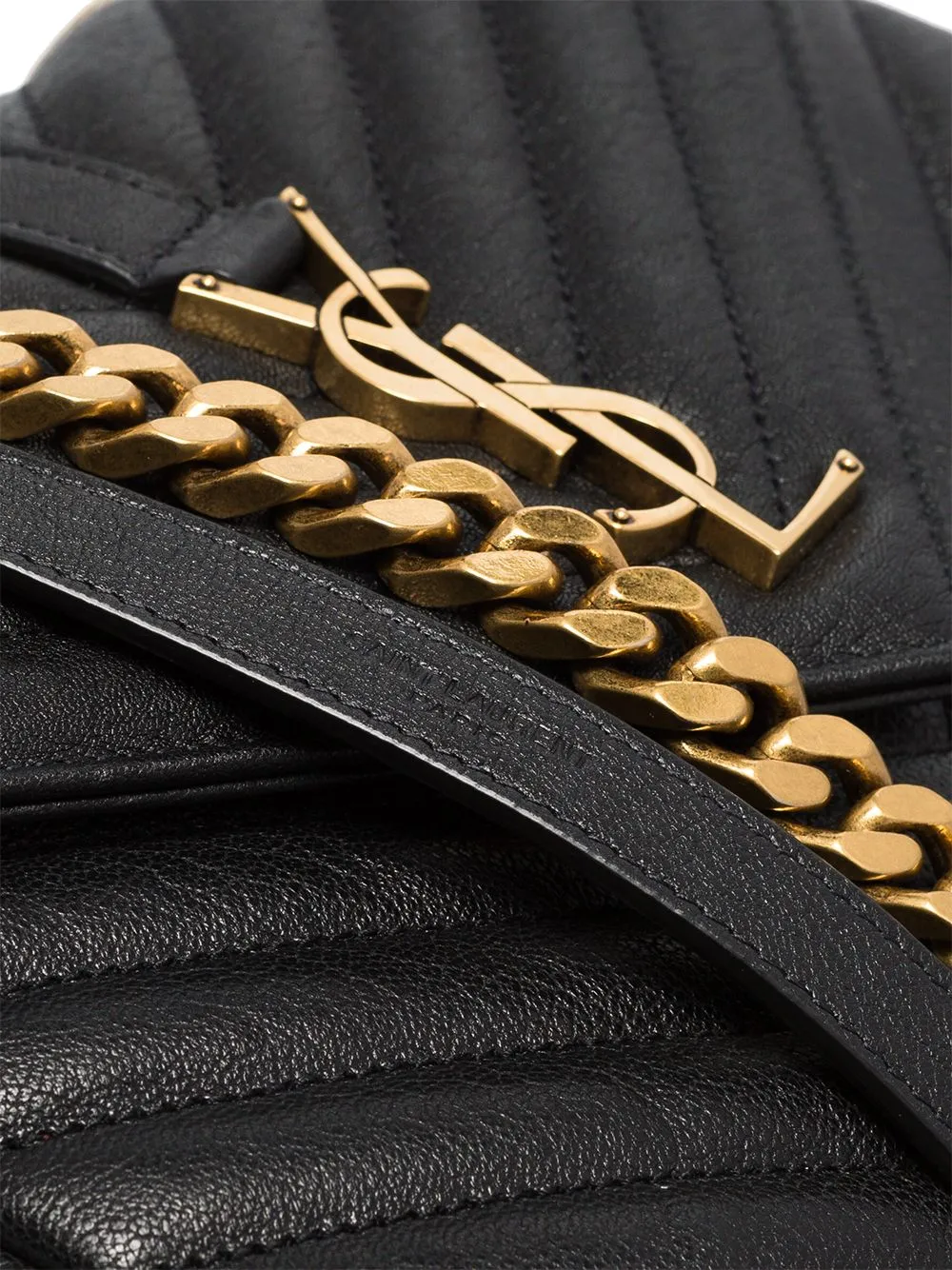 Saint Laurent College Quilted Medium Shoulder Bag