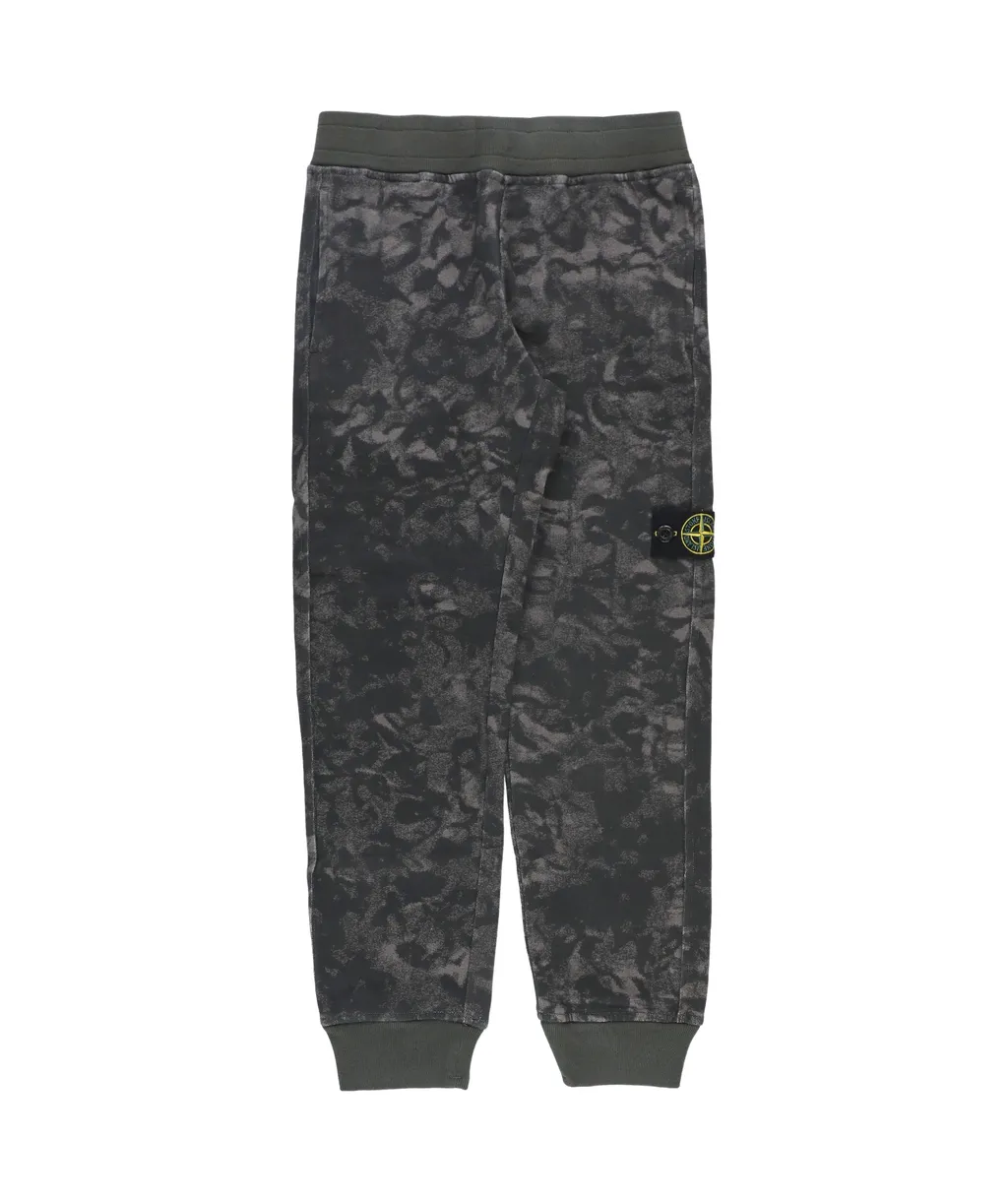 Stone Island Junior Compass-Badge High Waist Pants
