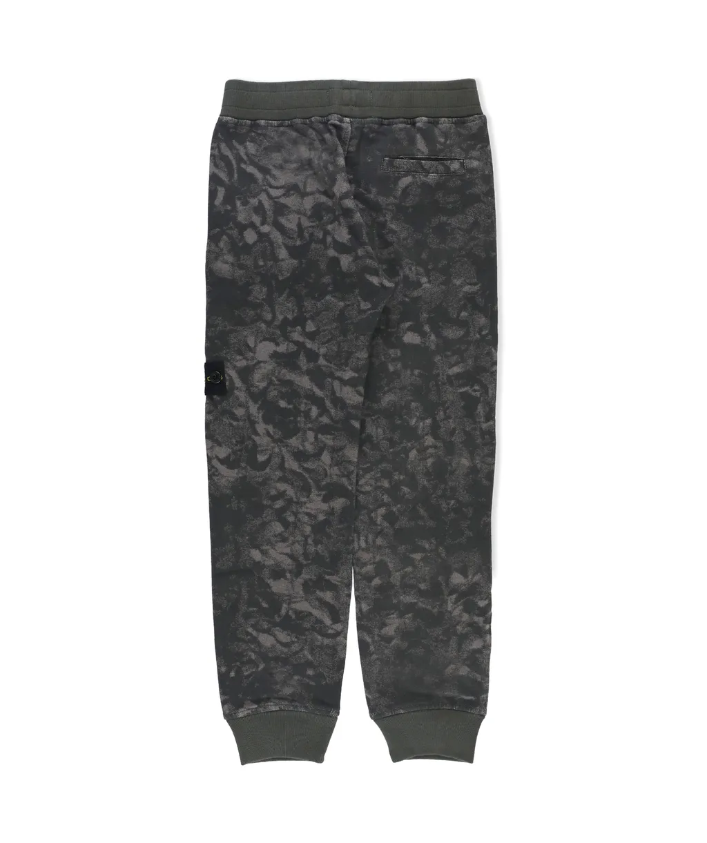 Stone Island Junior Compass-Badge High Waist Pants