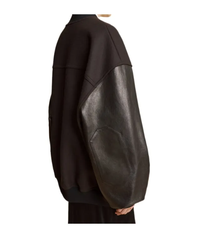Khaite Spencer Press-Stud Bomber Jacket